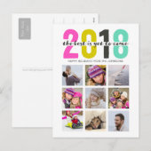 cartes postales pipe% colorées de 2018 % | (Devant / Derrière)