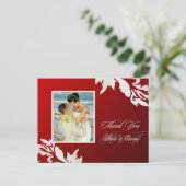 Cartes postales PixDezine Pearl Damask Merci (Debout devant)