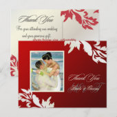 Cartes postales PixDezine Pearl Damask Merci (Devant / Derrière)