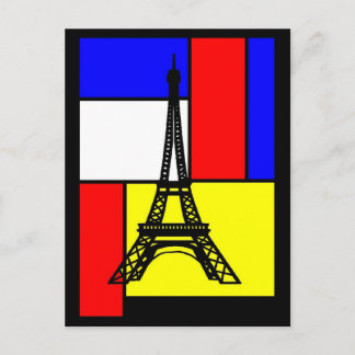 CARTES POSTALES POP ART PARIS DESIGN LOGOS VISUEL BRIEFKAART