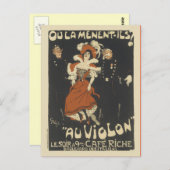 Cartes postales posters vintage (Devant / Derrière)