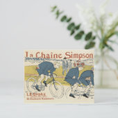 Cartes postales posters vintage - Vélos (Debout devant)