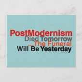 Cartes postales PostModernisme (Devant)