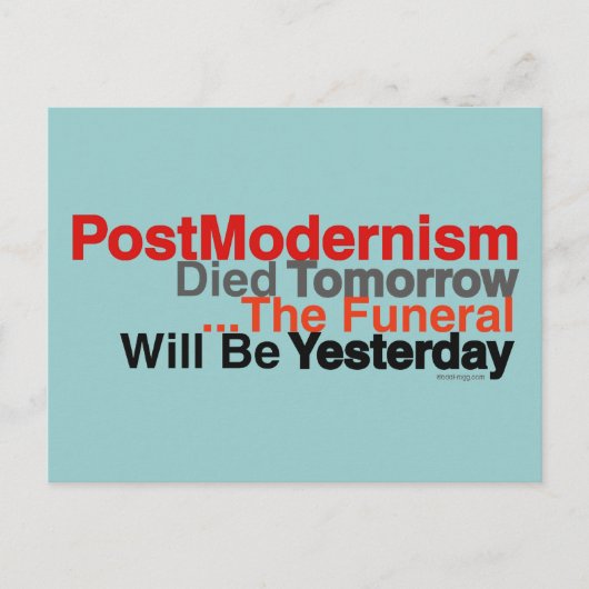 Cartes postales PostModernisme (Devant)