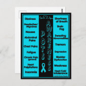 CARTES POSTALES...POTS - Symptômes (Devant / Derrière)