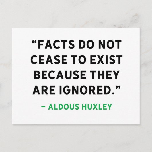 Cartes postales pour activiste de l'environnement (Devant)