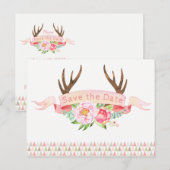 Cartes postales pour annoncer une baby shower pour (Devant / Derrière)