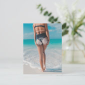 CARTES POSTALES POUR FILLES SANDY BUTT BEACH (Debout devant)