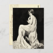 Cartes postales pour filles Ziegfeld Chorus (Devant / Derrière)