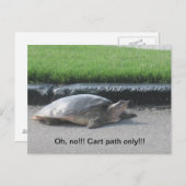 Cartes postales pour golfeurs (Devant / Derrière)