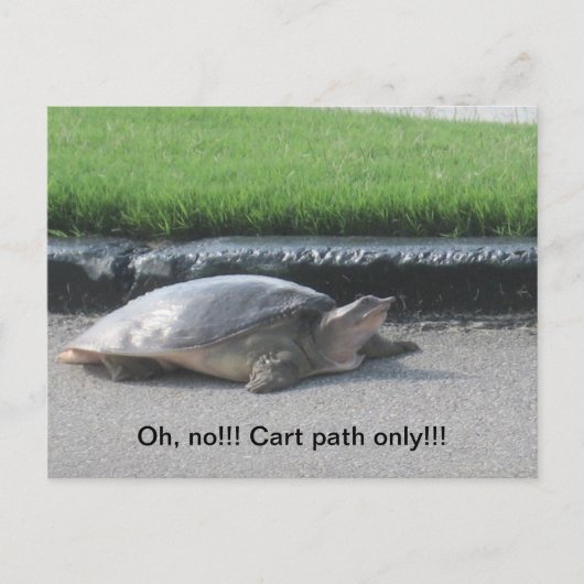 Cartes postales pour golfeurs (Devant)