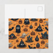 cartes postales pour halloween (Devant / Derrière)