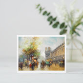 Cartes postales pour la peinture aquarelle du Jour (Debout devant)