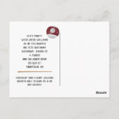 Cartes postales pour l'anniversaire des 15 ans ave (Dos)