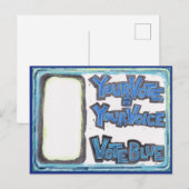 Cartes postales pour les démocrates - Votre vote = (Devant / Derrière)
