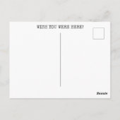 Cartes postales pour les déplacements et les chena (Dos)