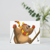 Cartes postales pour les ours à ski (Debout devant)