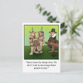 Cartes postales pour l'Humour de Thanksgiving (Debout devant)