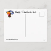 Cartes postales pour l'Humour de Thanksgiving (Dos)