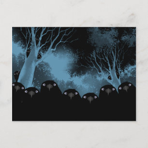 Cartes postales pour manger des corbeaux