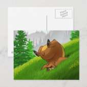 Cartes postales pour ours en panne (Devant / Derrière)