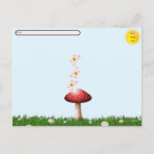 Cartes postales pour petits champignons (Dos)