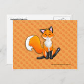 Cartes postales pour petits renards (Devant / Derrière)