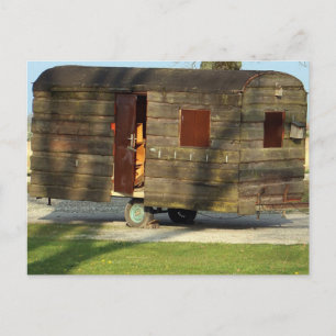 Cartes postales pour remorques à bois