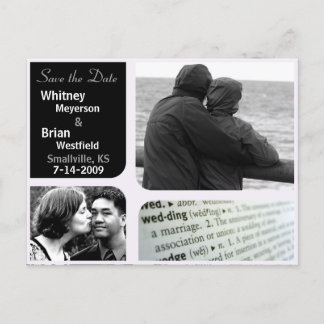 Cartes postales pour sauvegarder la date