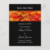 Cartes postales pour sauvegarder la date, lys call (Devant)