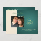 Cartes postales pour sauver la date, (Devant / Derrière)