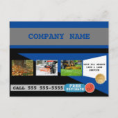 Cartes postales professionnelles pour l'entretien  (Devant)