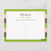 Cartes postales promotionnelles (Dos)