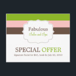 Cartes postales promotionnelles<br><div class="desc">Colorés et professionnellement chic,  ces ensembles de papeterie d'affaires Candy Stripes sauront créer une impression durable pour tous vos clients. Ensemble de papeterie correspondant disponible à l'adresse berryberrysweet.com</div>