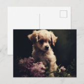 Cartes Postales Puppy (Devant / Derrière)