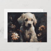 Cartes Postales Puppy (Devant / Derrière)