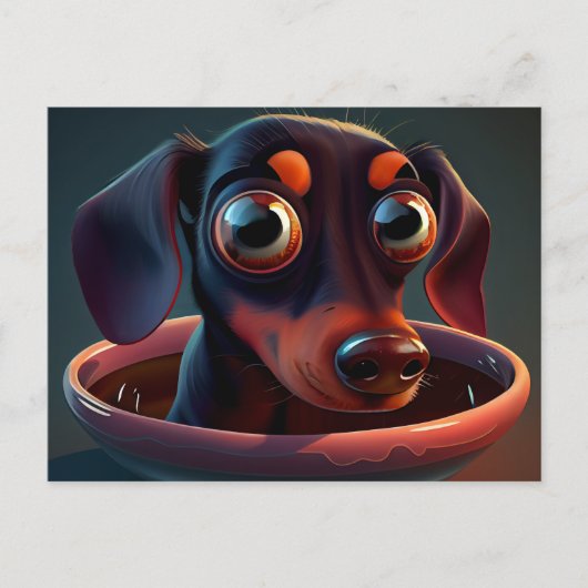 Cartes Postales Puppy Divers (Devant)