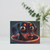 Cartes Postales Puppy Divers (Debout devant)