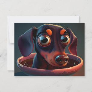 Cartes Postales Puppy Divers