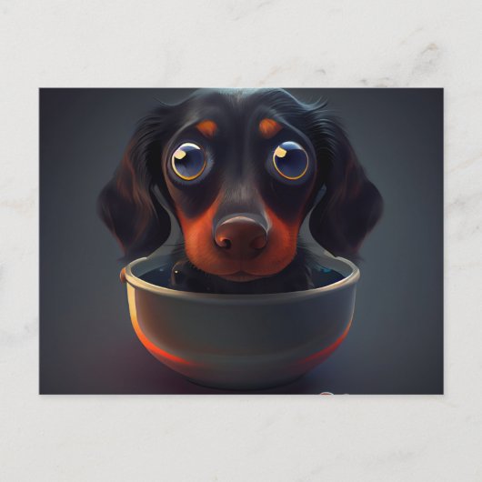 Cartes Postales Puppy Divers (Devant)