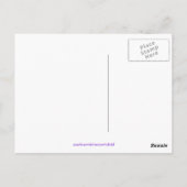 Cartes postales Purple Mum 1 (Dos)