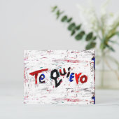 cartes postales quiero (Debout devant)