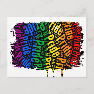 Cartes postales Rainbow Flag - Customisé