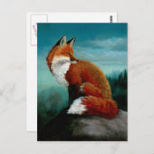 Cartes postales Red Fox (Devant / Derrière)