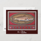 Cartes postales Redfish (Devant / Derrière)