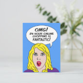 Cartes postales RETRO COMICS (Debout devant)