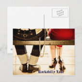 Cartes postales Rockabilly Love (jeu de 8) (Devant / Derrière)