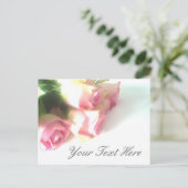 Cartes postales roses (Debout devant)