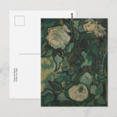 Cartes postales Roses et Scarabée de Vincent Van G (Devant / Derrière)
