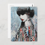 Cartes postales - Rouge (Devant / Derrière)